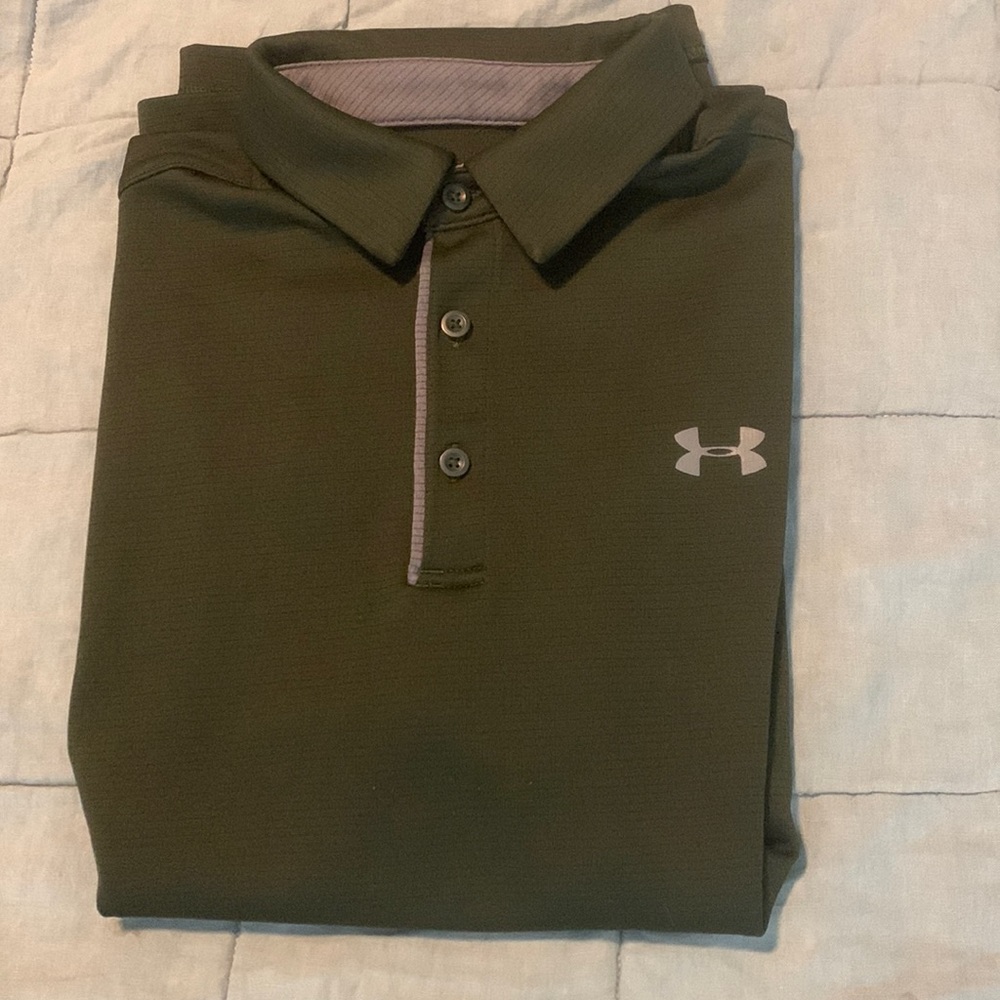 Under Armour loose fit heat gear polo